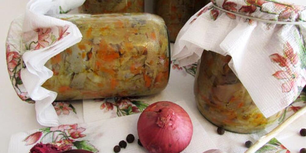 Рецепт грибной солянки