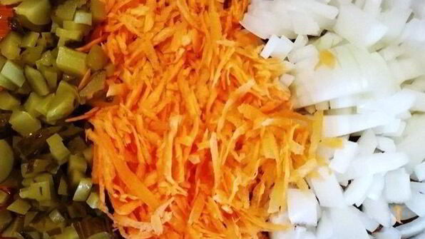 мясная солянка по-селянски