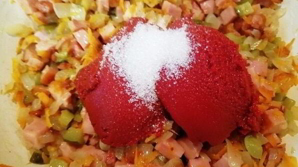 мясная солянка по-селянски