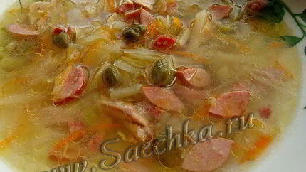 Мясная солянка