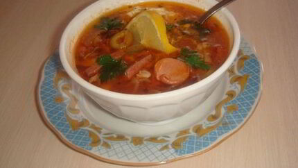 Сборная мясная солянка