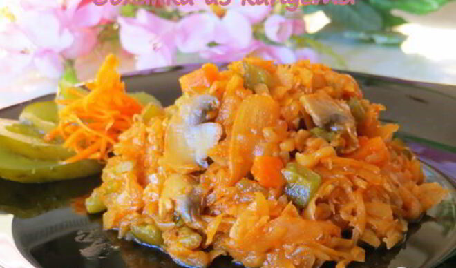 Солянка из капусты