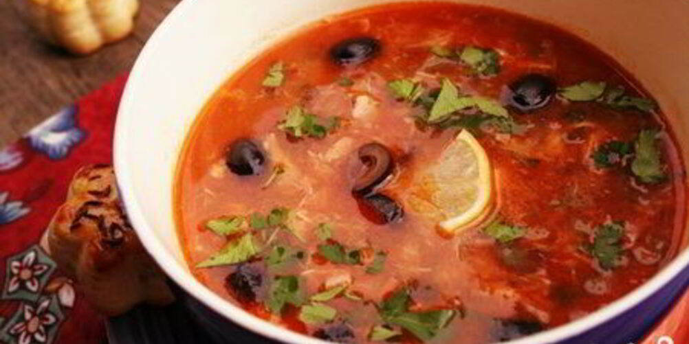 Рецепт солянки куриной