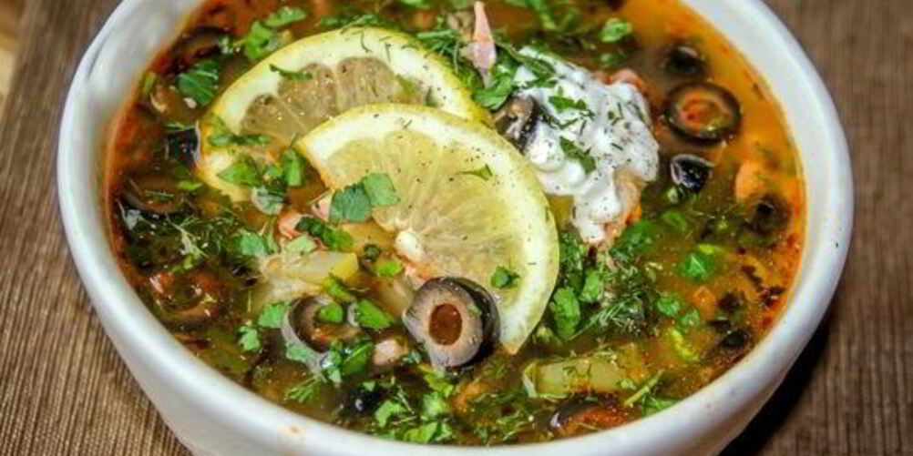 Рецепт солянки минутка