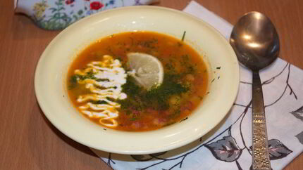 Солянка с картошкой