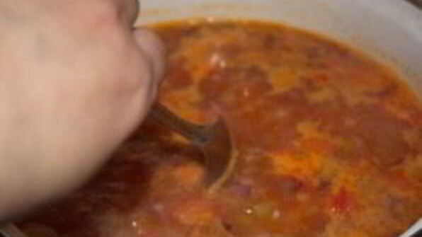 солянка с картошкой