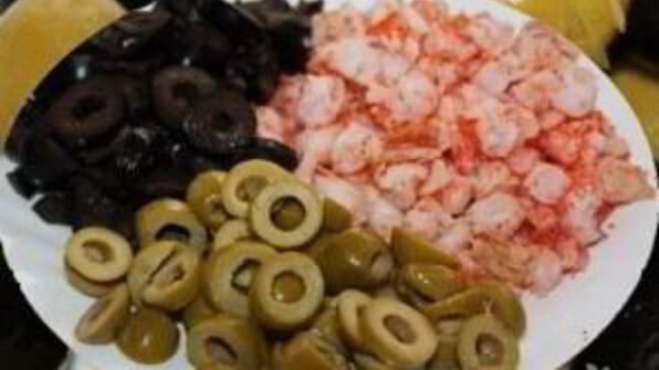 солянка с креветками