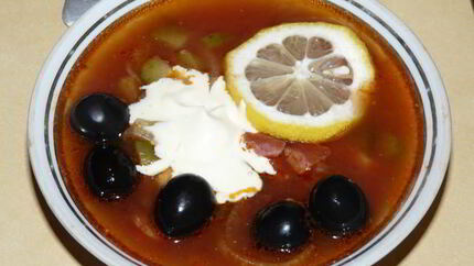 Солянка сборная мясная