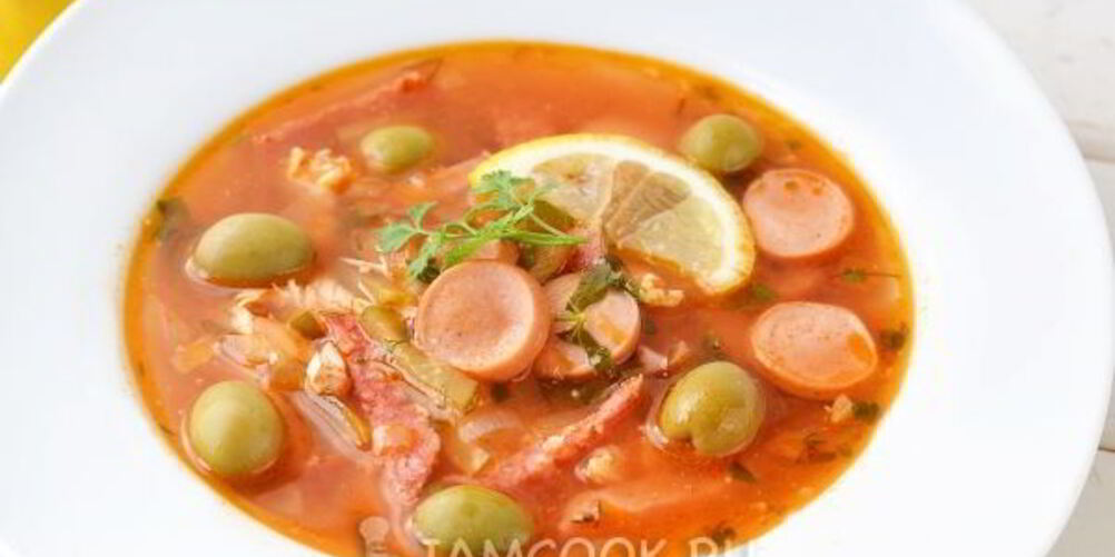 Рецепт супа солянка классическая