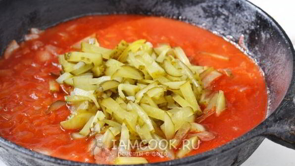 суп солянка классическая