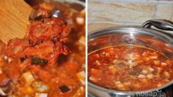 суп-солянка мясная