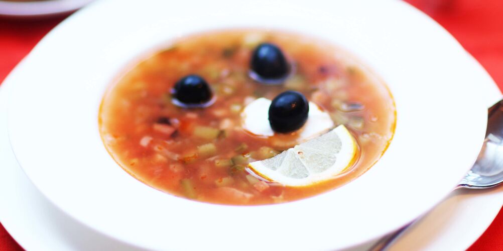 Рецепт супа солянка