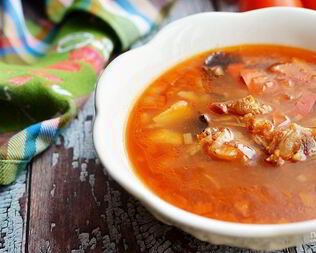 Суп Бозбаш классический