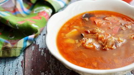 Суп Бозбаш классический