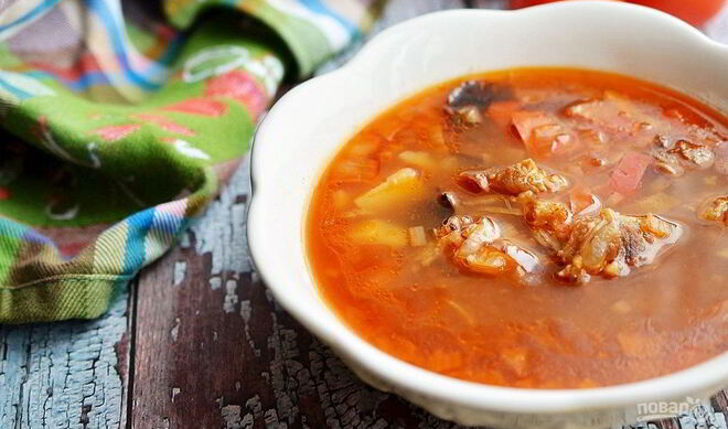 Суп Бозбаш классический