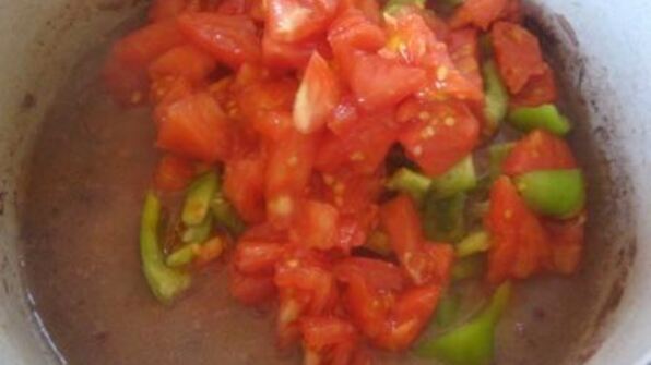 суп из красной фасоли и томатов