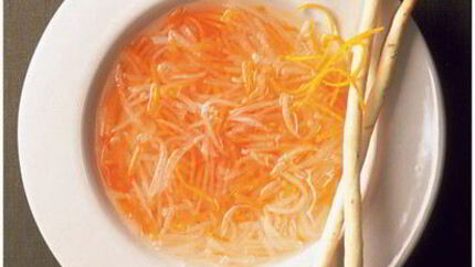 Суп из репы и моркови