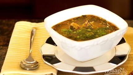 Грузинский пряный суп Харчо