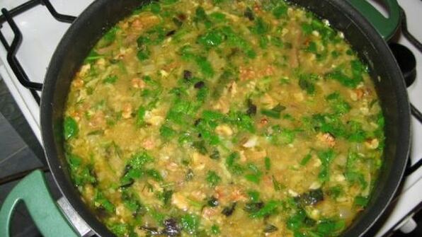 харчо с грецкими орехами