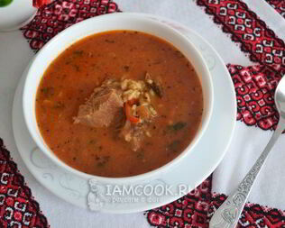 Суп Харчо из баранины