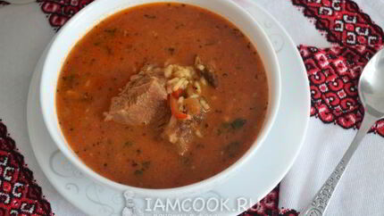 Суп Харчо из баранины
