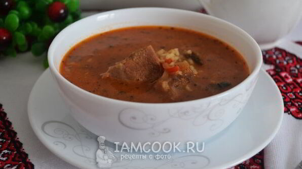 суп харчо из баранины