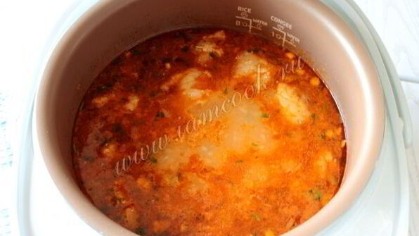 суп харчо в мультиварке