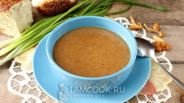 грибной суп-пюре