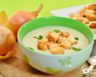 Луковый суп-пюре