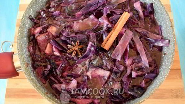 постный суп-пюре из красной капусты