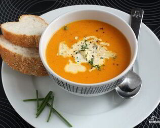 Простой тыквенный суп-пюре