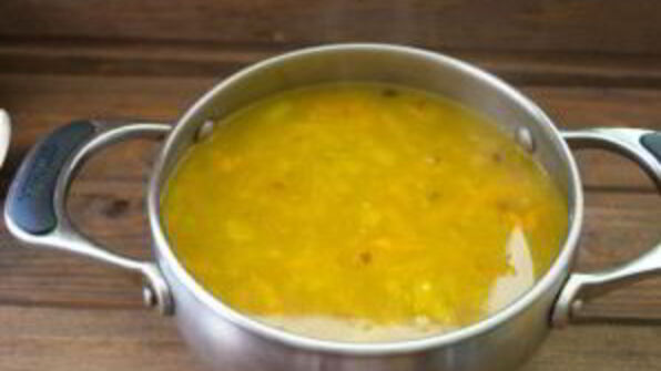 рыбный суп-пюре со сливками