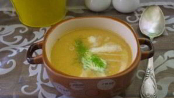 рыбный суп-пюре со сливками