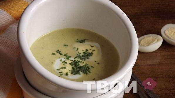 суп-пюре из брокколи