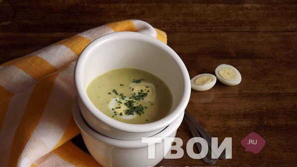 суп-пюре из брокколи