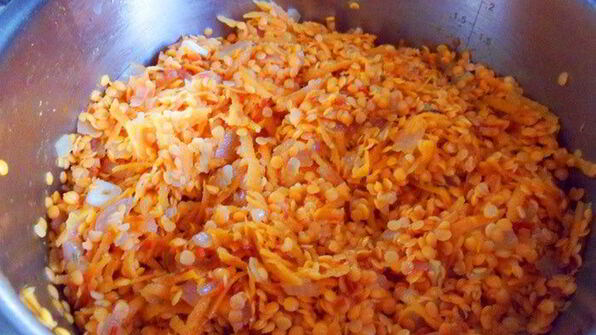 суп-пюре из чечевицы