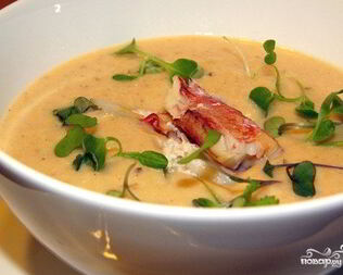 Суп-пюре из крабов