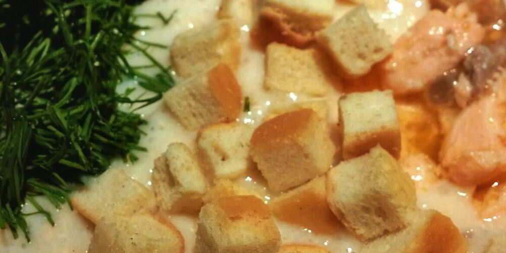 Рецепт супа-пюре из лосося