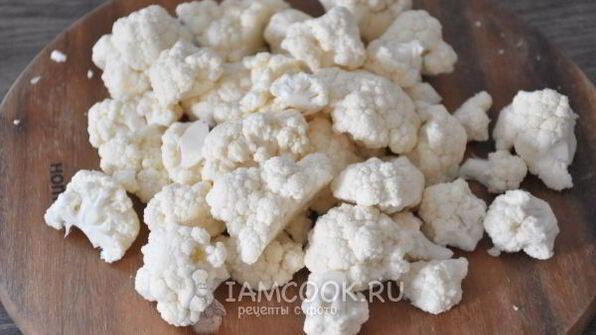 суп-пюре из цветной капусты и картофеля