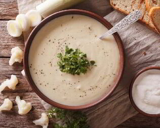 Суп-пюре из цветной капусты