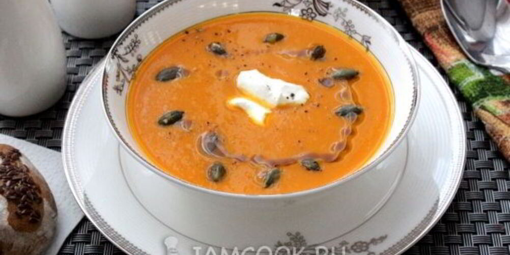 Рецепт супа-пюре из тыквы
