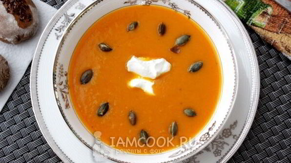 суп-пюре из тыквы