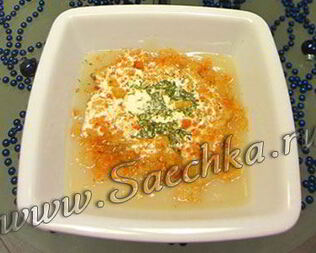 Суп-пюре овощной