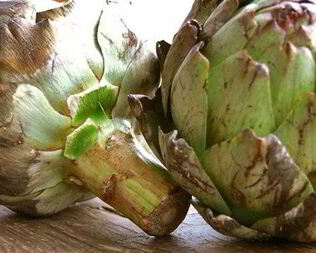 Суп-пюре с артишоками