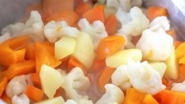 суп-пюре с креветками