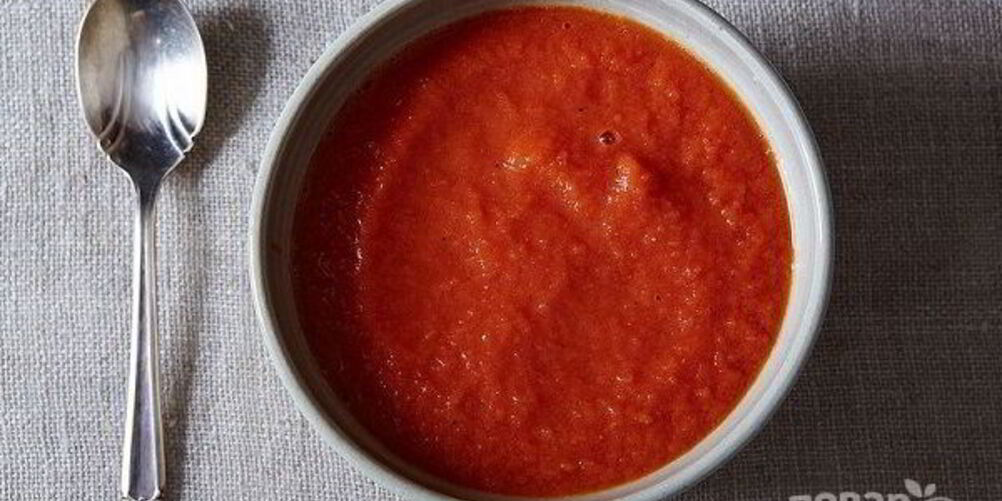 Рецепт томатного супа-пюре классического