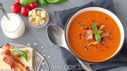 Томатный суп-пюре