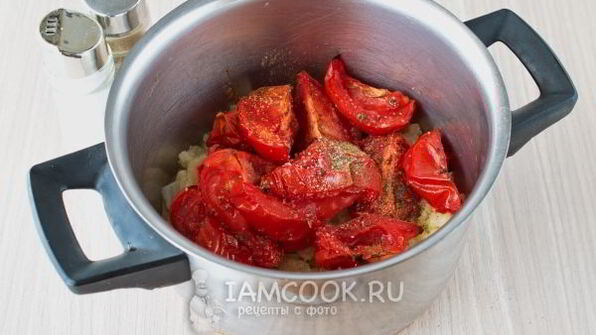 томатный суп-пюре