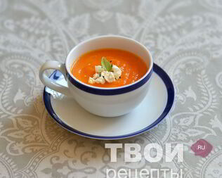 Тыквенно-морковный суп-пюре