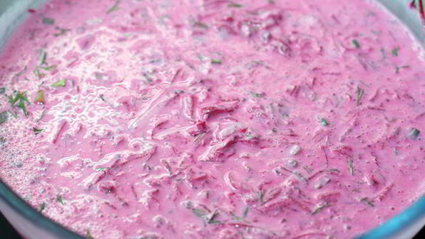 свекольник на кефире